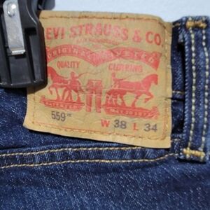 Levi's Men's Indigo Relaxed Jeans